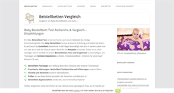 Desktop Screenshot of beistellbett-test.net
